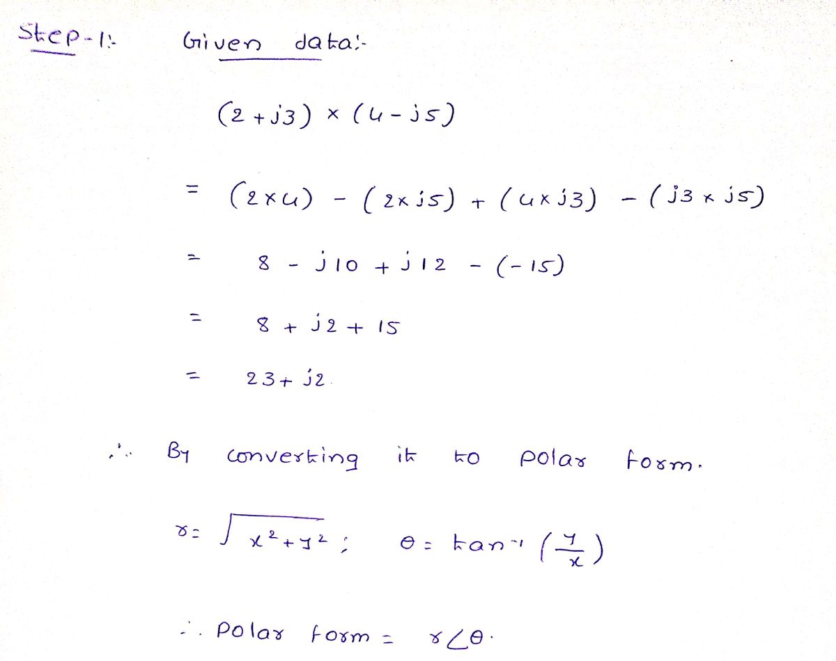 Electrical Engineering homework question answer, step 1, image 1